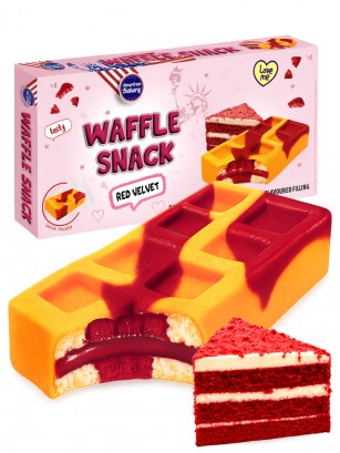 Pastelitos Waffle Red Velvet | American Bakery 135g.