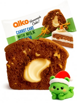 Carrot Cake relleno de Leche | Dairy Sweets 55g.