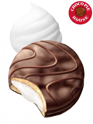 Choco Pie Doble Chocolate Ganache Royale | Receta Coreana | Unidad 32 grs.