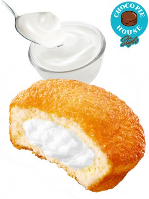 Pastelito estilo Choco Pie relleno de Crema Yogur 23 grs.