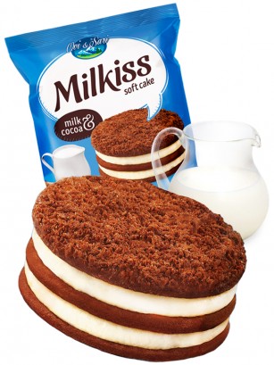 Pastelito Milkiss de Cacao y Nata 50 grs.