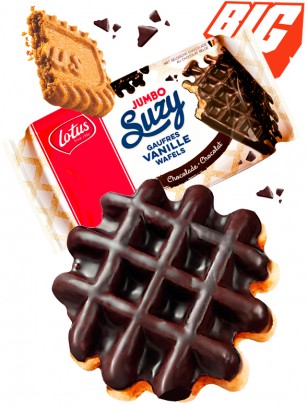 Gofre Lotus de Chocolate Belga | Unidad 75 grs.