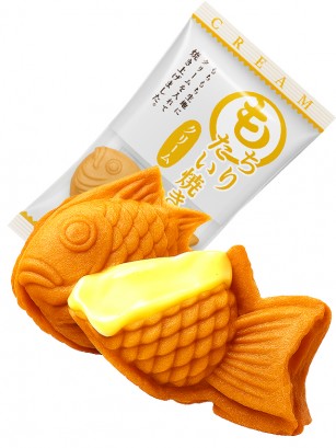 Pasteles Taiyakis de Crema Pastelera | 2 Unidades | Sabor Suave 70g.