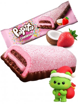 Bizcocho Choco con Marshmallow de Fresa y Coco | Dairy Sweets 36g.