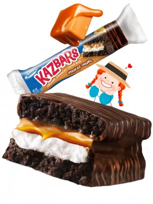 Pastelito Kazbars Choco Caramel | Hostess Twinkies | Unidad 35g.