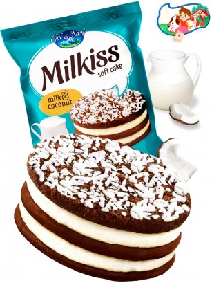 Pastelito Milkiss de Nata y Coco 42 grs.