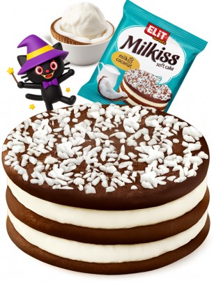 Pastelito Milkiss de Nata y Coco | Dairy Sweets 42g.