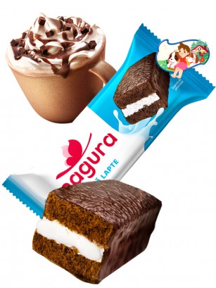Pastelito de Chocolate con Crema de Leche 35 grs.