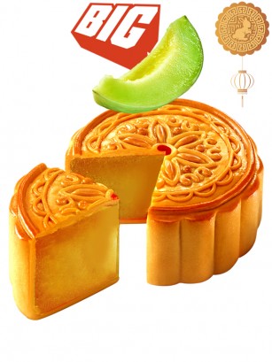 Pastel Moon Cake de Luna de Melón | Grande 150 grs.
