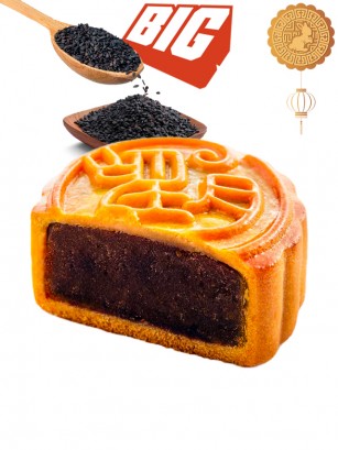 Pastel Moon Cake de Sésamo Negro 100 grs.