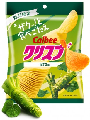Patatas Crisps Calbee de Wasabi 45g.