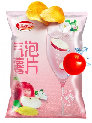 Patatas Sabor Refresco Manzana | Sparkling Manzana 88 grs.