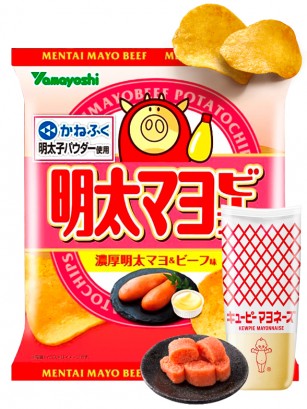 Patatas Sabor Mayo & Mentaiko | Yamayoshi 47 grs.