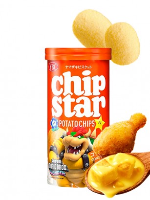 Patatas Chips Star sabor Pollo | Edición Super Mario Wonder | Bowser 45 grs.