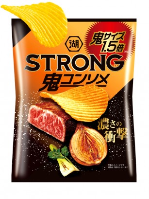 Patatas Fritas Koikeya Strong Night de Consomé de Carne 55 grs.