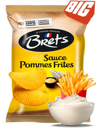 Patatas Fritas Onduladas Sabor Chips & Mayonesa | Brets Gourmet 125 grs.