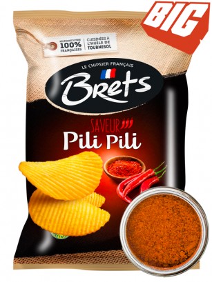 Patatas Fritas Onduladas Sabor Peri-Peri | Brets Gourmet 125 grs.