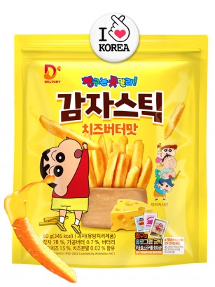 Patatas Fritas Coreanas con Queso Cheddar |  Shin Chan 60 grs.