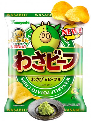 Patatas Chips Sabor Ternera y Wasabi | Jumbo 50 grs.