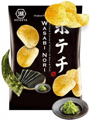 Patatas con Wasabi y Alga Nori | Kokeiya Premium 100 grs.