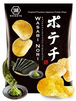 Patatas con Wasabi y Alga Nori | Kokeiya Premium 100 grs.