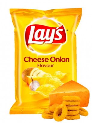Patatas Lays Sabor Queso y Cebolla 40 grs.
