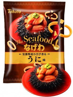 Snack Aros de Patata de Erizo de Mar con Wasabi de Azumino 50g.