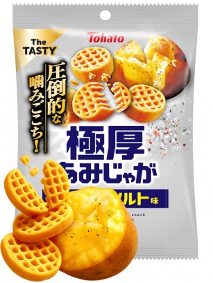 Patatas Fritas estilo Gaufrette con Sal y Especias | Tohato 45g.