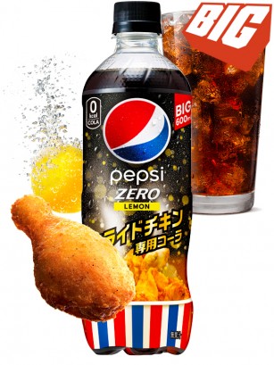 Pepsi Japonesa Zero Fried Chicken | BIG 600 ml.
