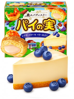 Hojaldres PIE NO MI rellenos de Cheese Cake con Arándanos 69g.