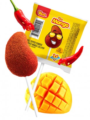 Piruleta de Mango Picante | PURO MÉXICO!! 14 grs.
