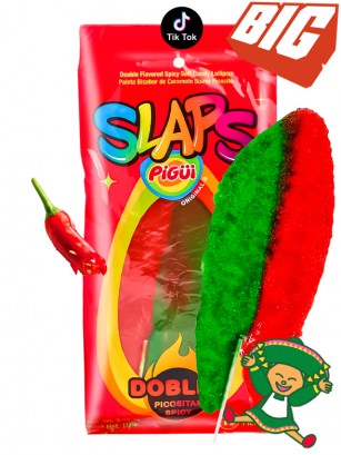 Piruletas Slaps Doblex Spicy | Pigüi | PURO MEXICO!! 100 grs.