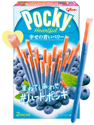Pocky Blue de Arándanos | Ed. Especial Heartful 54 grs.