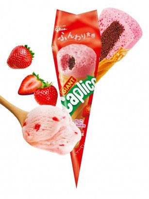 Snack Ice Cream Strawberry & Choco | Giant Caplico