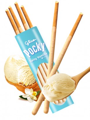 Pocky de Helado de Vainilla Salty | Pocket
