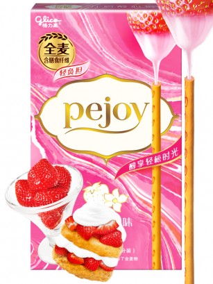 Pocky Pejoy de Tarta de Fresas y Vainilla | Edit. Pâtisserie 48 grs.