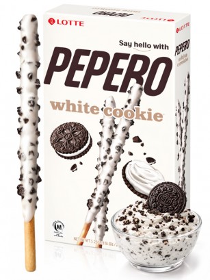 Pepero Lotte Cookies & Cream 32g.