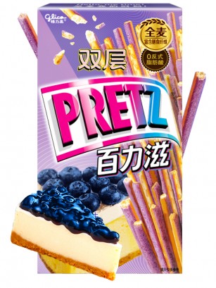 Sticks Pretz Double de Tarta de Queso con Arándanos 45 grs.