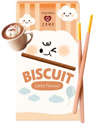 Sticks Toky de Galleta de Café con Leche | Tokimeki 40g.
