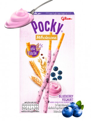 Pocky Wholesome Arándanos y Yogur 36 grs.