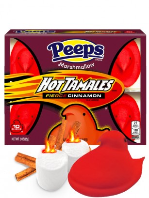 Pollitos de Marshmallow Picante | Hot Tamales 85 grs.