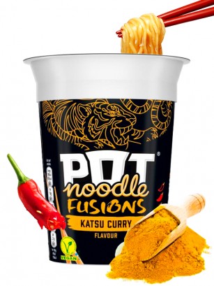 PoP PoT Noodles Fusion Katsu Curry 100 grs.