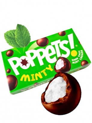 Pops de Chocolate Negro & Menta | Poppets | Pocket Box