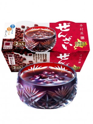 Pudding Dulce Japonés de Azuki | Receta Tradicional Zenzai | 2 unidades