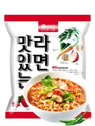 Fideos Ramen Coreanos 60 INGREDIENTES 115 grs.