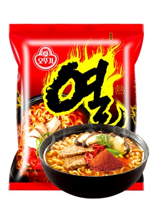 Ramen Coreanos Yeul de Ternera y Pollo | Extra Hot 120g.