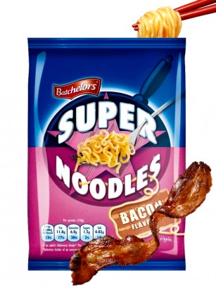 Ramen Salteado con Bacon | Super Noodles