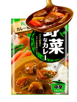 Curry Fresco Japonés Con Verduras | Medio Picante 200 grs
