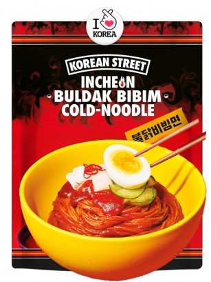 Fideos Coreanos Bibimbap Fríos | Extra Picantes | Receta Barrio | Incheon 162g.