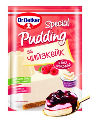 Preparado para Pudding sabor Tarta de Queso | Dr. Oekter 75 grs.